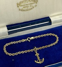 Ladies Vintage 9ct Gold Rope