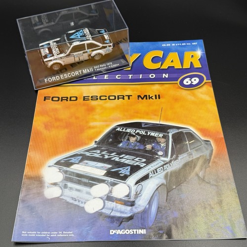 Deagostini rally car - rally,