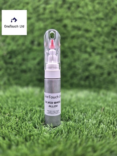 Silver alloy wheel paint touch - silver,