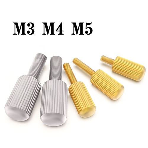Knurled thumb screw - knurled,