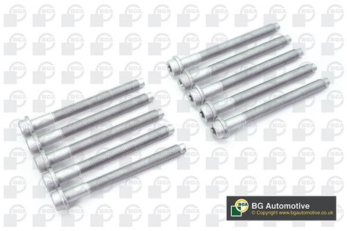 Cylinder head bolt set fits - head,