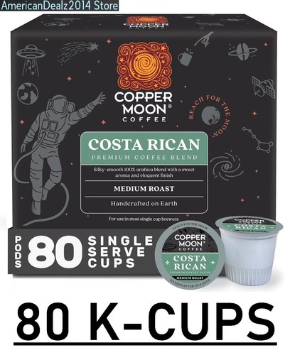 Copper moon coffee cups - moon, k-cups