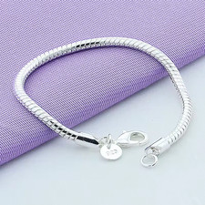 925 Sterling Silver Snake