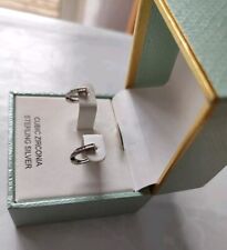 925 sterling silver small hoop earrings