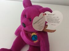t y Beanie Baby Millenium Bear 2000 - 1st Addition With Errors