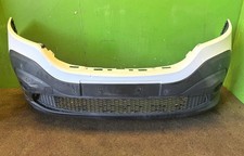 RENAULT TRAFIC Front Bumper Mk3 White Damaged 2014-