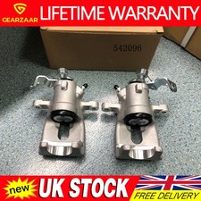 Pair Brake Calipers Rear Left
