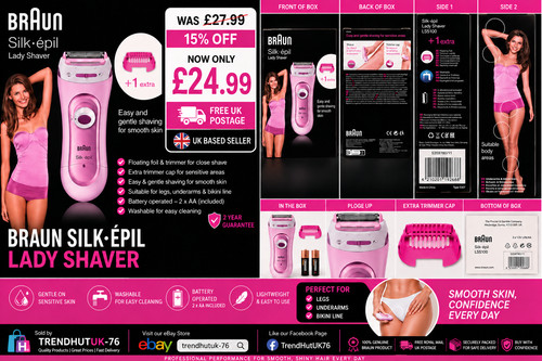 Braun silk épil ls5100 lady - ls5100,