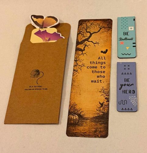 Spooky book mark set - mark,