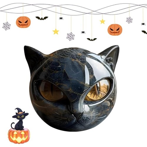 Luxury black cat - luxury, stone