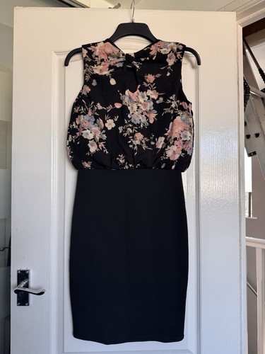 Quiz floral black stretch - floral/black,
