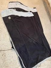 6'6 WeatherBeeta black/grey horse stable travel cooler fleece rugs set of 2