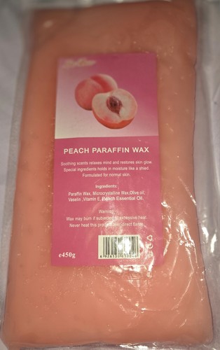 Peach paraffin wax 450grams - peach,