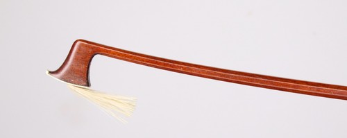 Silver mounted violin - , bow