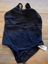 BNWT Next Black Swimsuit Tummy Control 20 RRP £36