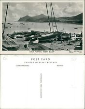 Nefyn Beach Early Morning Real Photo RP RJ Jones 