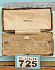 Edwardian  Faux Leather Jewellery Box by Saunders & Co  of Kensington London