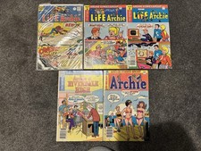 Archie Comic Life With Archie Riverdale High Betty Veronica Jughead 1970’s x5