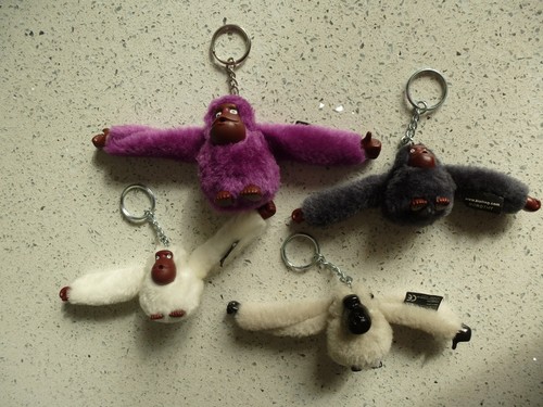 Kipling bag monkey keyring - monkey, x