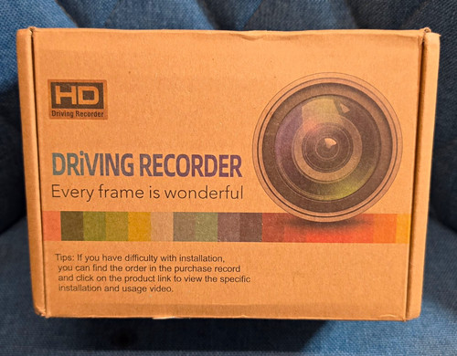 Dash cam new box - dash, in