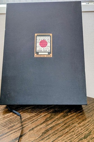 George harrison signed book - george,