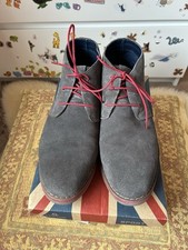 Chatham Dark Grey Suede Men  Shoes - Size 10 EUR 44