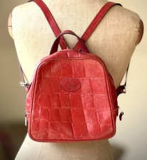Mulberry Back Pack Bag in Red
