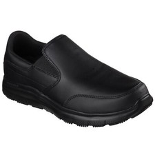 Skechers Mens Occupational Footwear Flex Advantage SR Bronwood Shoe Black