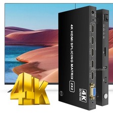 2X2 4K HDMI VGA Video Wall