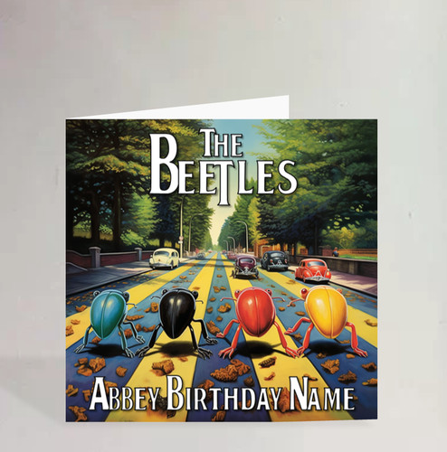 Personalised the beetles - personalised,