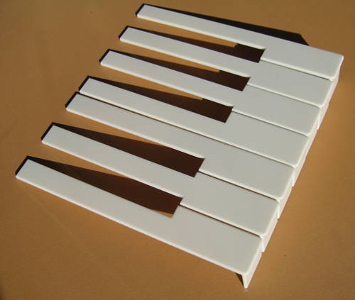 Piano key tops - piano,