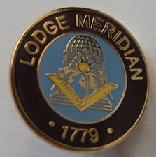 Super Masonic Lodge Meridian 1779 Lapel Pin Badge Freemason Hamilton Scotland SC