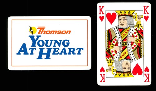 Playing card single card