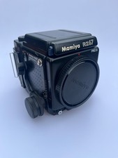 mamiya RZ67 BODY PRO ll with film 120mm film back and rare Type E screen