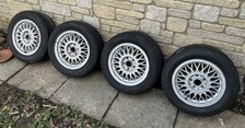GENUINE BBS 15” ALLOY WHEELS KBA41181 ET36 7J MERCEDES 190E E-CLASS SL