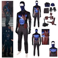 Daredevil: Born Again Season 1 Bullseye Cosplay Party Jacket Pant Mask Halloween
