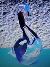 Vintage Murano Glass Bird  Lavorazione arte ,1970's,14 cm long