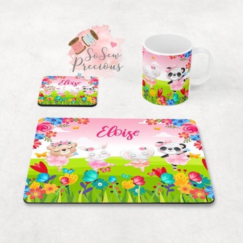 Personalised safari ballerina - safari,