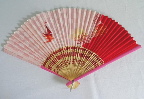 Vintage fan 1980s ladies - 1980s,
