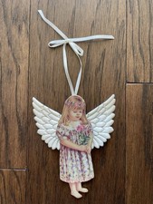Bradford HEAVEN'S LITTLE ANGEL Ornament Nature’s Beauty by Dona Gelsinger Flower