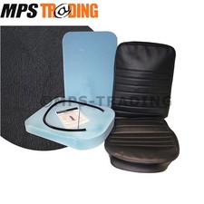 Land Rover Defender 1990on Front Centre Seat Grey Vinyl Re-Trim Kit DA5635