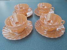 Retro Pyrex Tea Cups And