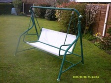 pre owned garden swing seat
