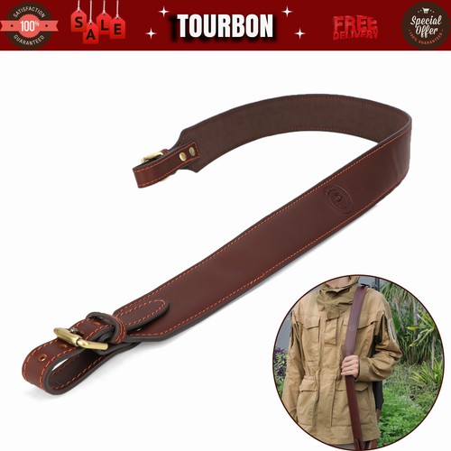 Tourbon rifle sling - rifle, leather