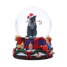 Nemesis Now Lisa Parker Krampuss Cat Snow Globe