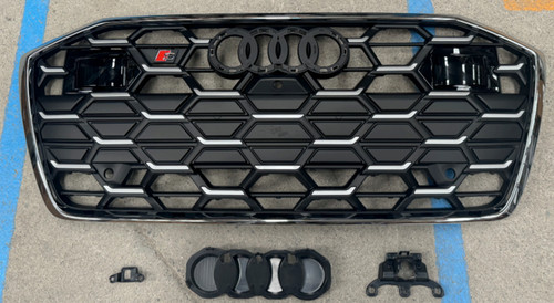 Audi front bumper grille - a6,