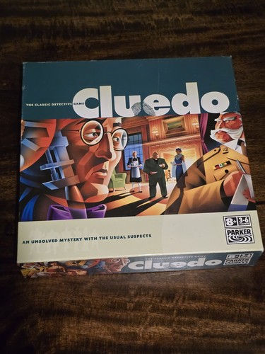 Cluedo board game parker 2003 - cluedo,