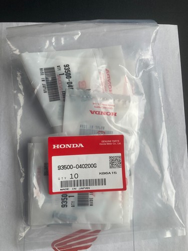 New genuine honda - 10,