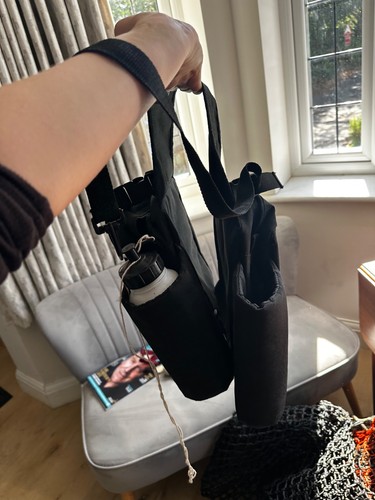 Black horse riding - black, bags