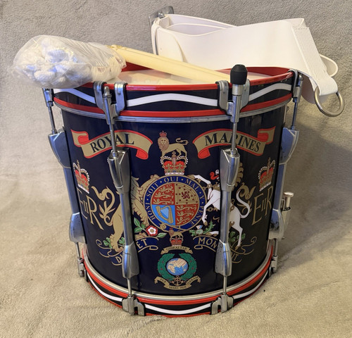 Metal marching snare - marching, with